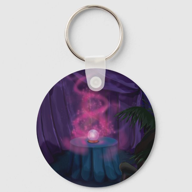Fortune Tellers Tent Keychain (Front)