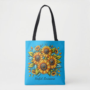 Fortune's "Swamp Spies" Sunflower Tote Bag