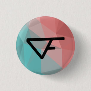Fortwas 1 Inch Round Button