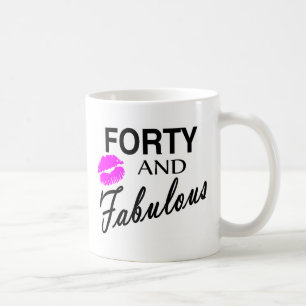 Forty And Fabulous Coffee Mug