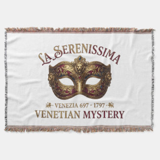 Forty & Fabulous: La Serenissima Invitation Throw Blanket