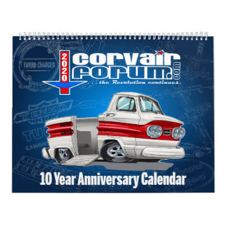 Forum de Corvair Calendrier 10 ans