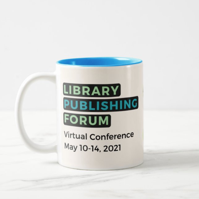 Forum des publications de bibliothèque 2021 Mug (Gauche)