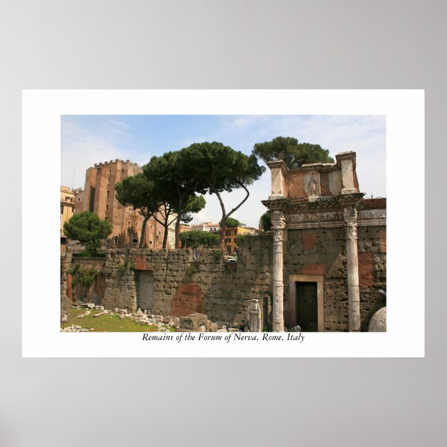 Forum of Nerva Poster (Front)