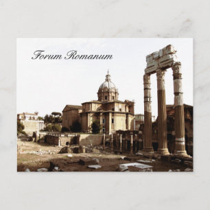 Forum Romanum, Rome, Italy Postcard