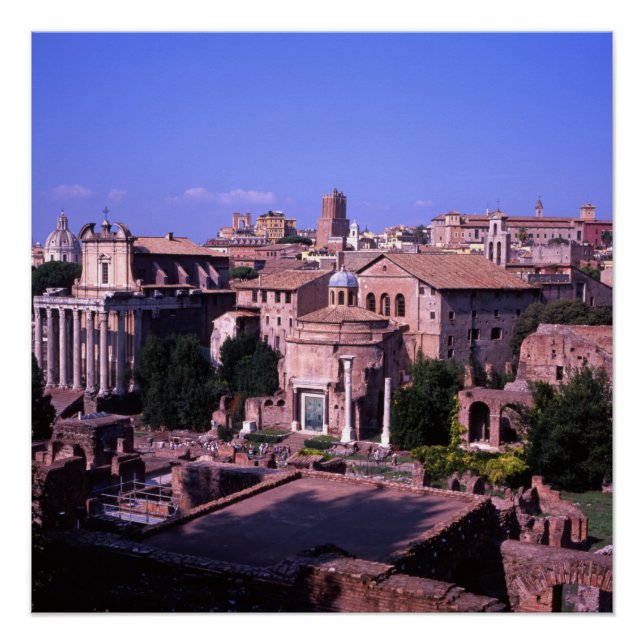 Forum Rome Italy Poster (Front)