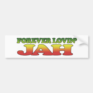 Forver Lovin' Jah Bumper Sticker
