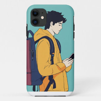 Forward Focus: Minimalist Tech Explorer iPhone 11 Case