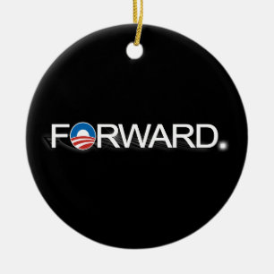 Forward for Obama 2012 Ceramic Ornament