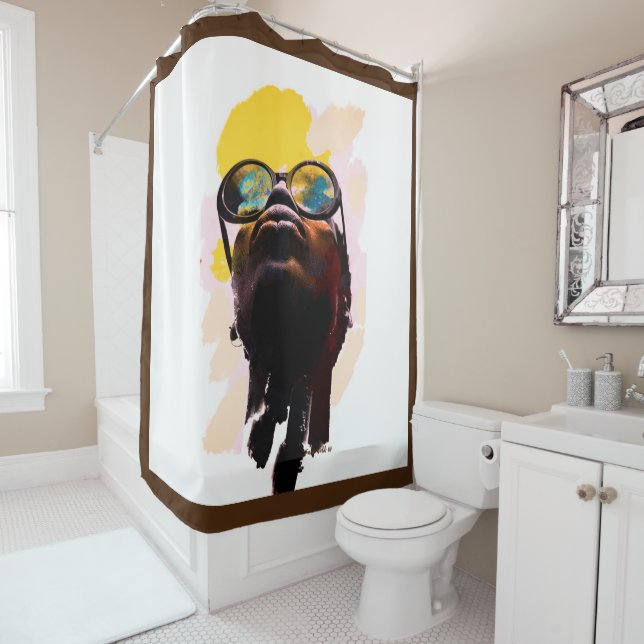 Forward - Shower Curtain (In Situ)