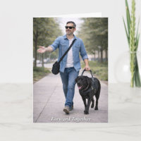 Forward Together – Black Labrador Guide Dog