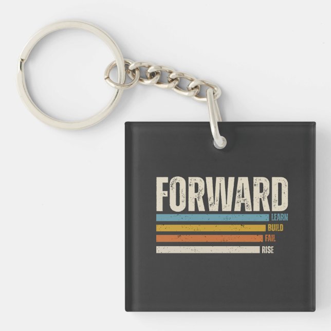 Forward Vintage Tee Keychain (Front)