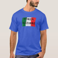 Forza Azzurri, Italy Football Soccer Italia Flag
