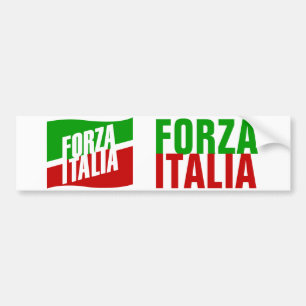 Forza Italia Bumper Sticker