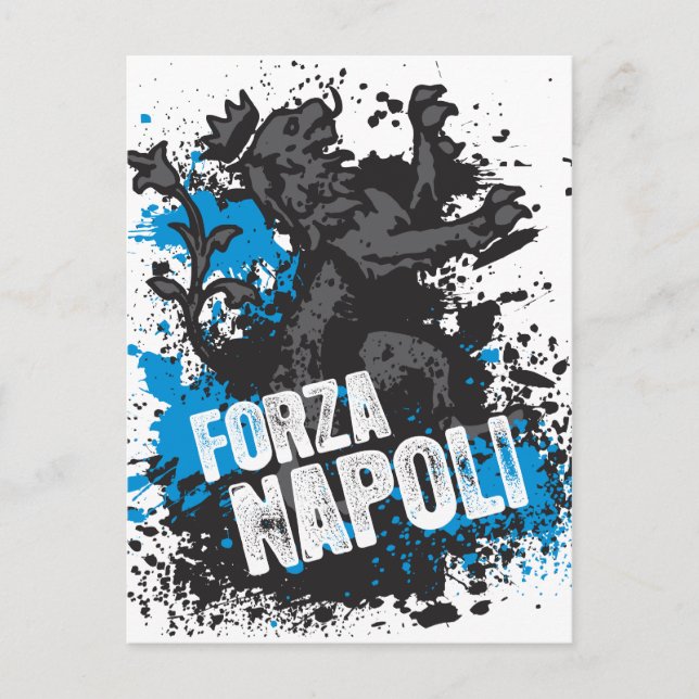 Forza Napoli Postcard (Front)