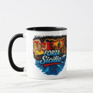 FORZA Sicilia A Tribute to Sicilian Resilience Mug