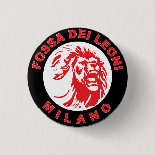 Fossa Dei Leoni - Milan - Italy 1 Inch Round Button