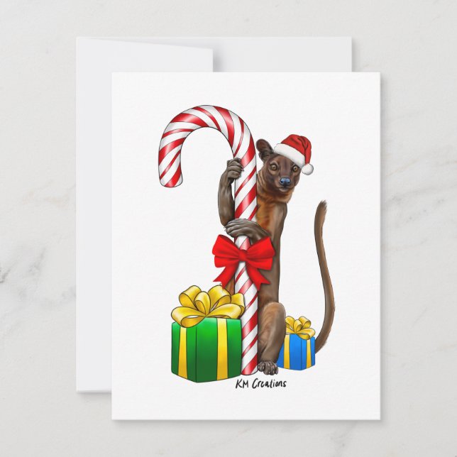 Fossa - holiday card (Front)
