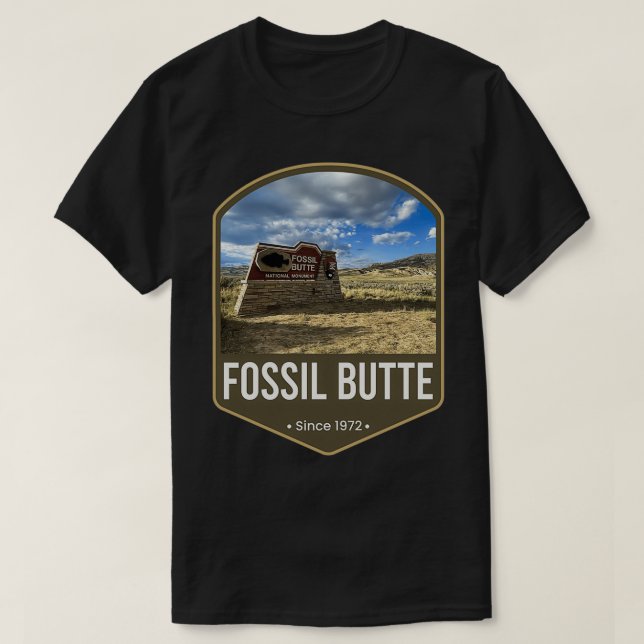Fossil Butte T-Shirt (Design Front)
