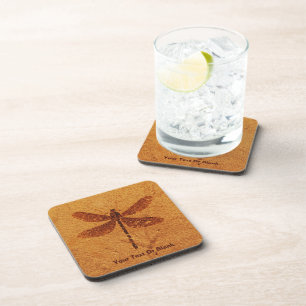 Fossil Dragonfly Coaster