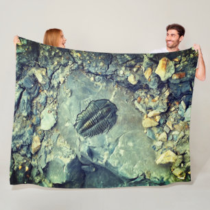 Fossil Fleece Blanket