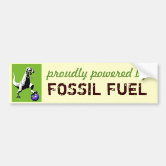 Fossil Fuelled Bumper Sticker