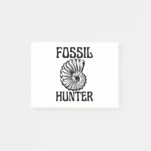 Fossil Hunter Post-it Notes