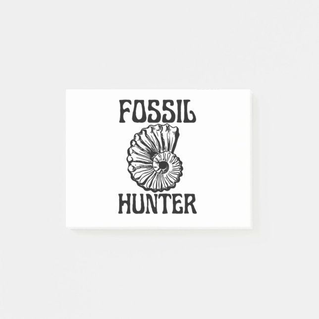 Fossil Hunter Post-it Notes (Front)