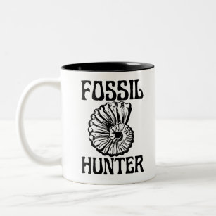 Fossil Hunter Two-Tone Coffee Mug