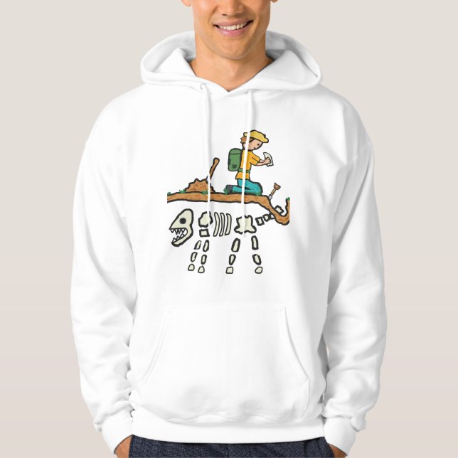 Fossil Hunting Hoodie (Front)