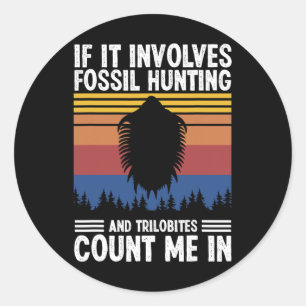 Fossil Hunting Relict Hunter  Classic Round Sticker