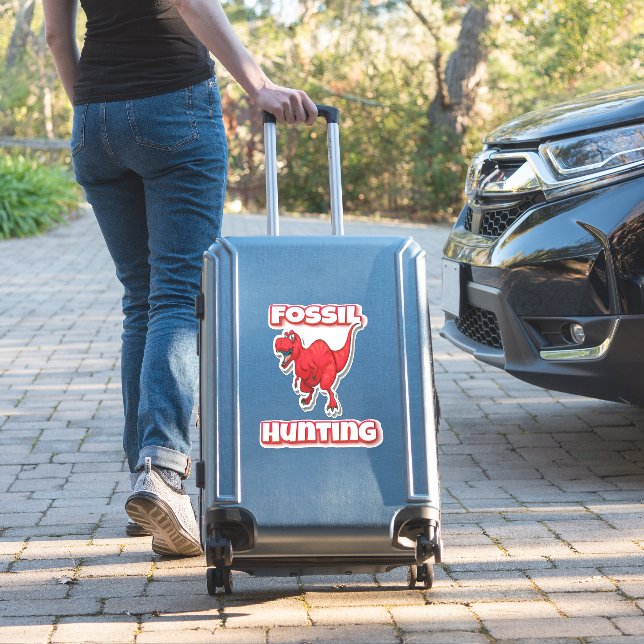 Fossil Hunting Tyrannosaurus (Suitcase Insitu)