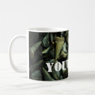 Fossil Shark Tooth Collection Coffee Mug