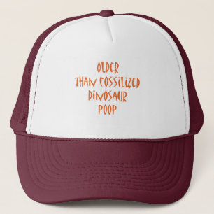 Fossilized Dinosaur Poop Trucker Hat