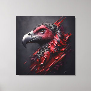 Fossilized Majesty - Another Masterpiece by AI Canvas Print