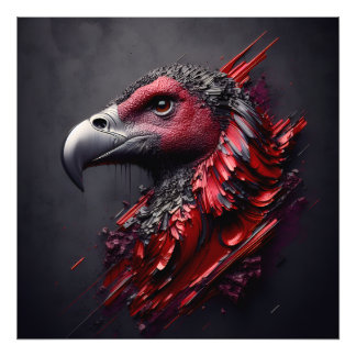 Fossilized Majesty - Another Masterpiece by AI Photo Print