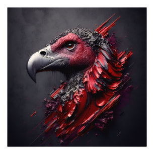 Fossilized Majesty - Another Masterpiece by AI Photo Print