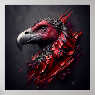 Fossilized Majesty - Another Masterpiece by AI Poster