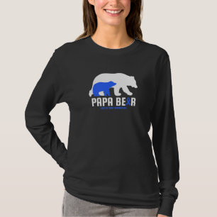 Foster Care Awareness Tutelage Related Papa Bear R T-Shirt