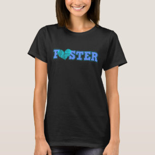 Foster Care Heart Love Adopted Kids Foster Parents T-Shirt