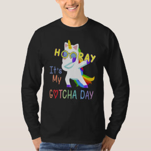 Foster Child Adoption Hooray It's My Gotcha Day K T-Shirt