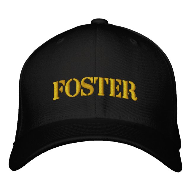 FOSTER EMBROIDERED HAT (Front)