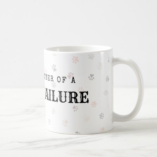 Foster Failure Dog Rescue Mug (Right)