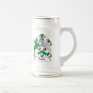 Foster Family Crest Beer Stein