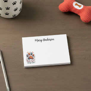 Foster Love Notepad – Pet Rescue Gift