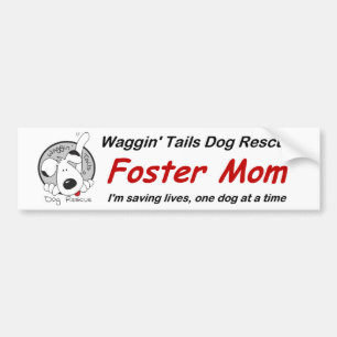 Foster Mom Bumper Sticker