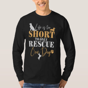 Foster Mom Dog Rescue Mom All Dogs Puppies T-Shirt