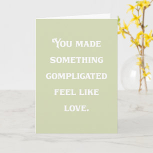 Foster Mom Thank You Love Appreciation Card