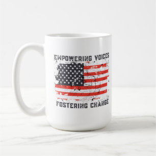 Fostering Change 2024 US Presidential Election  Coffee Mug