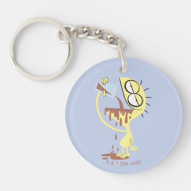 Foster's Home for Imaginary Friends | Cheese Keychain (Front)